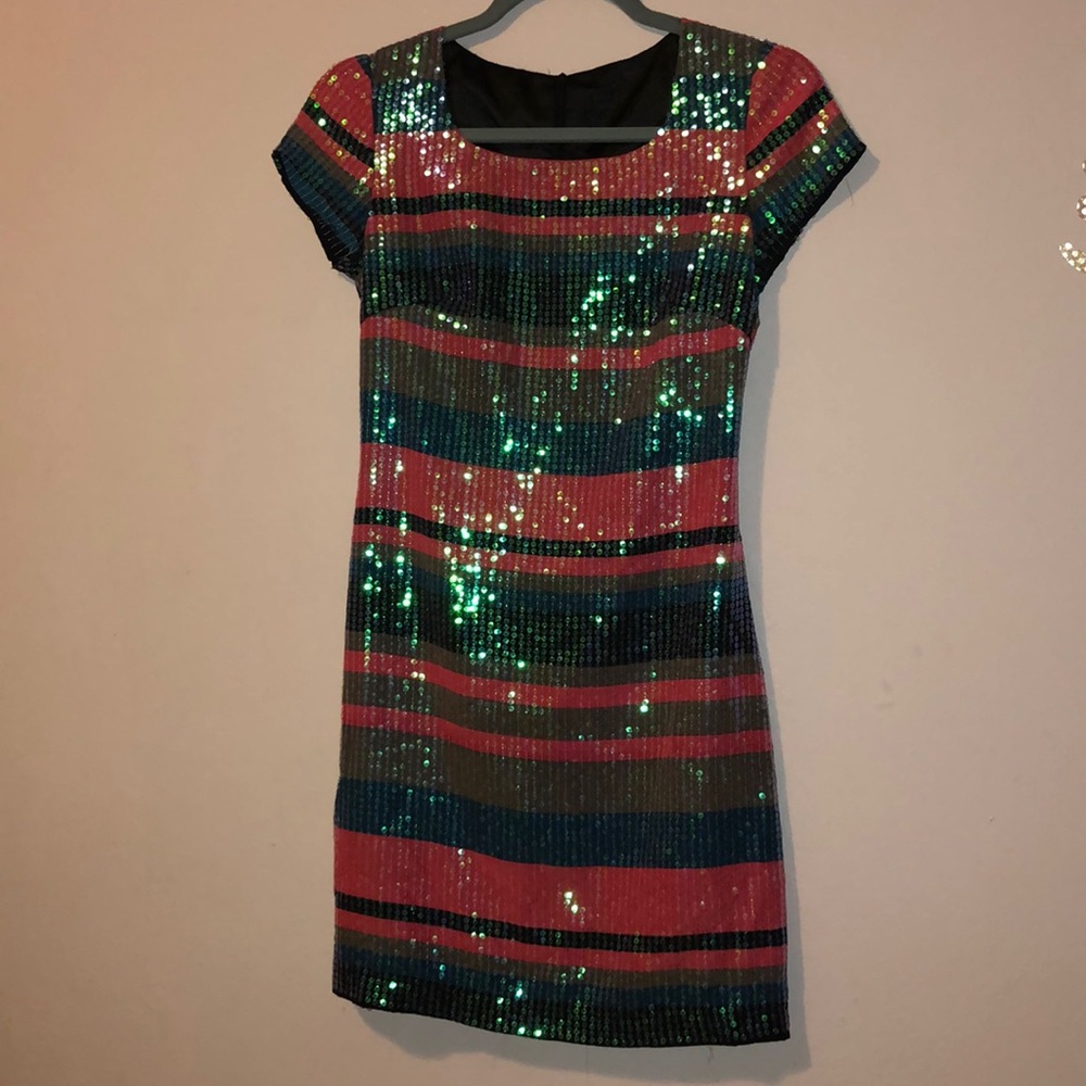 sequin dress